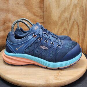 Womens Keen Utility Vista Energy Composite Toe Work Boot Sneakers Size 6.5W Wide